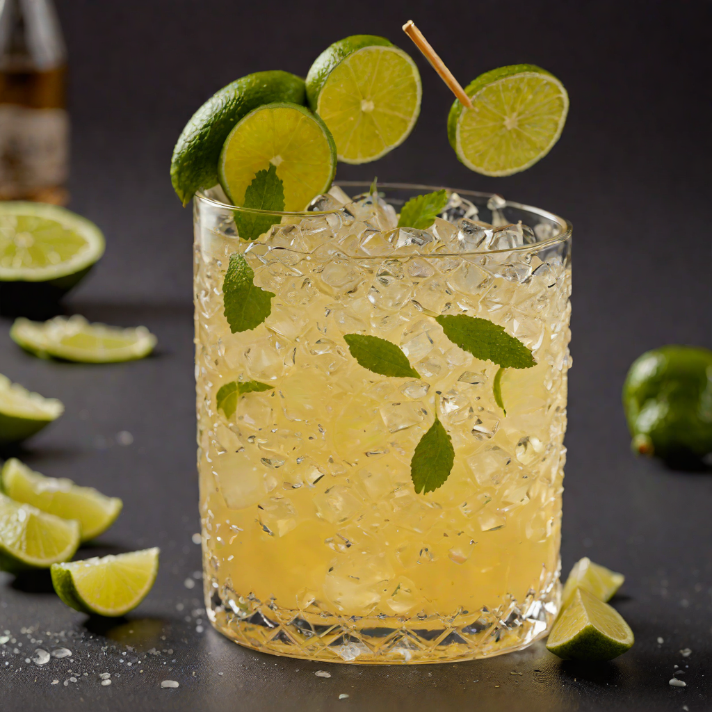 Ginger-Lime Fizz with Honey