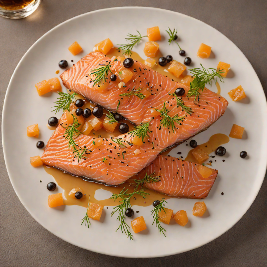 Pellet-Smoked Salmon with Maple Glaze