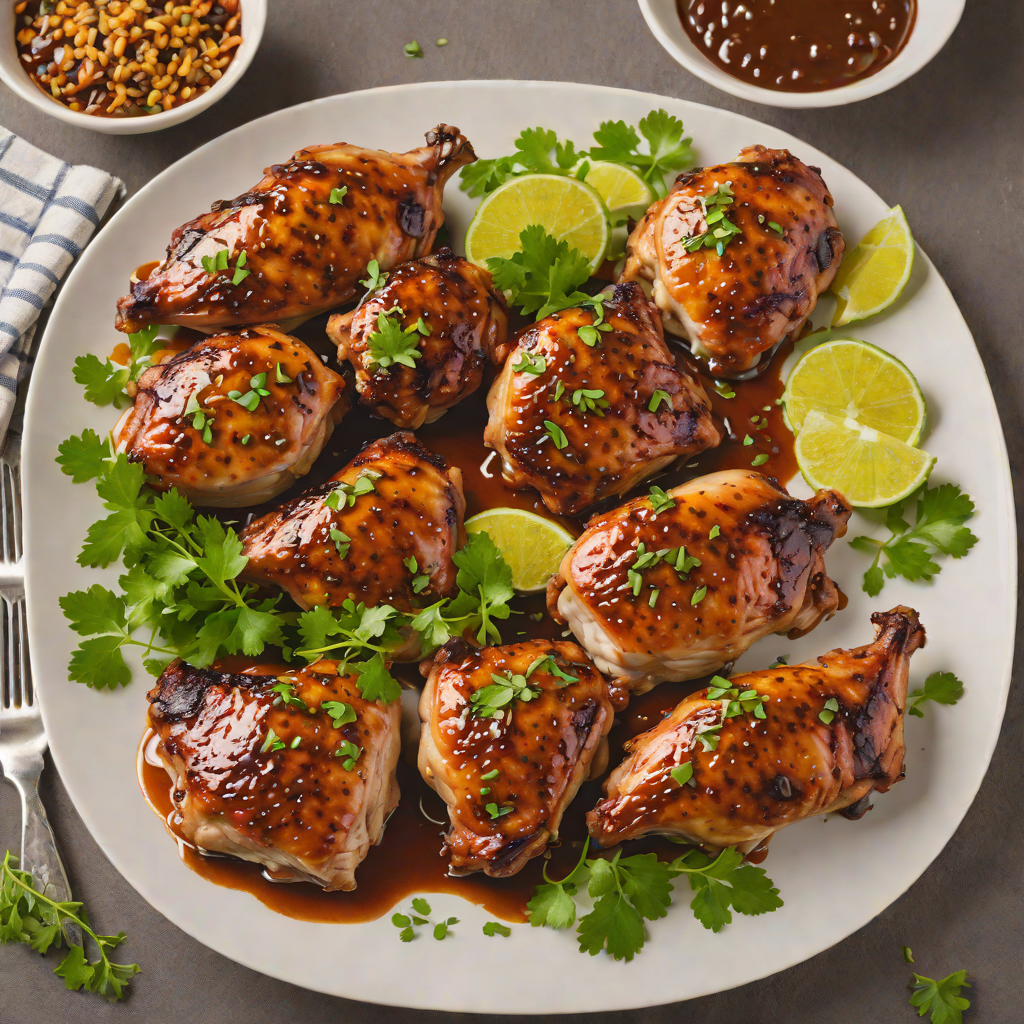Mesquite-Smoked Chicken Thighs with Chipotle Marinade