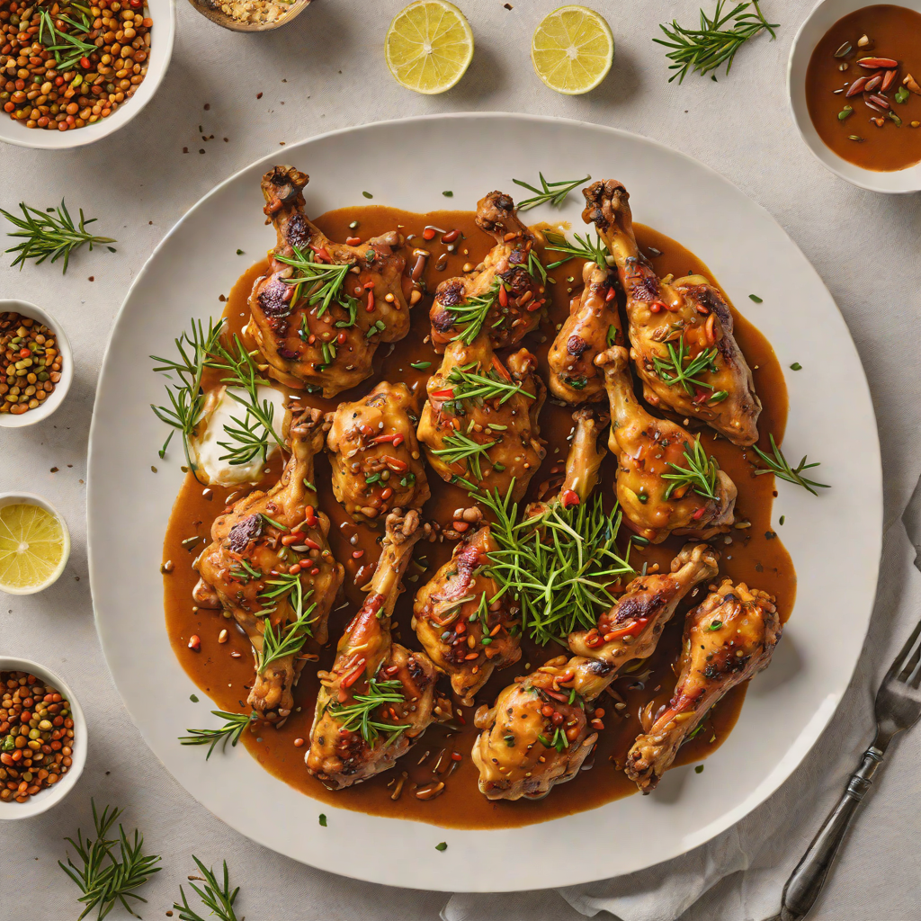 Berbere-Spiced Chicken Tibs with Garlic and Rosemary