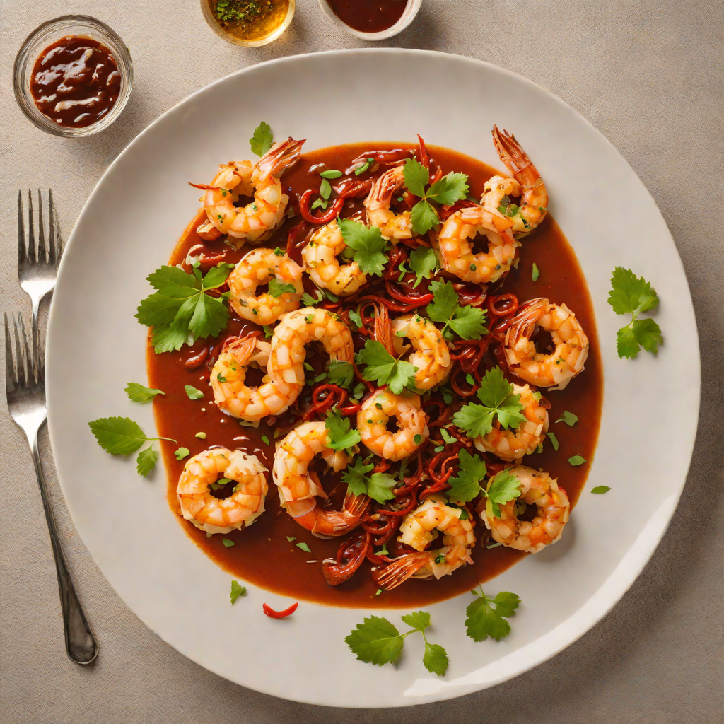 Goan Shrimp Balchão with Tangy Red Chili Paste