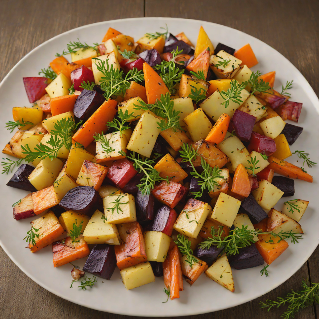 Roasted Northwoods Root Vegetable Medley