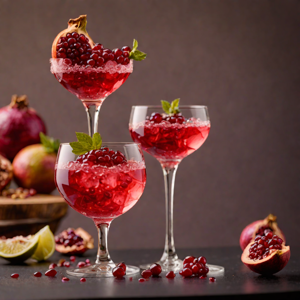 Sparkling Pomegranate Aperitif