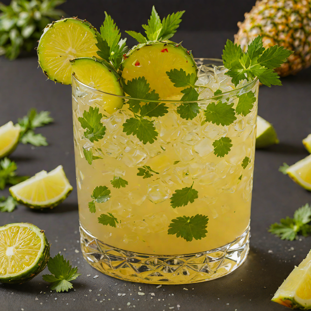 Nicaraguan Pineapple Cilantro Smash