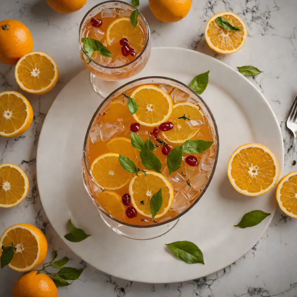 Charred Citrus Rum Punch