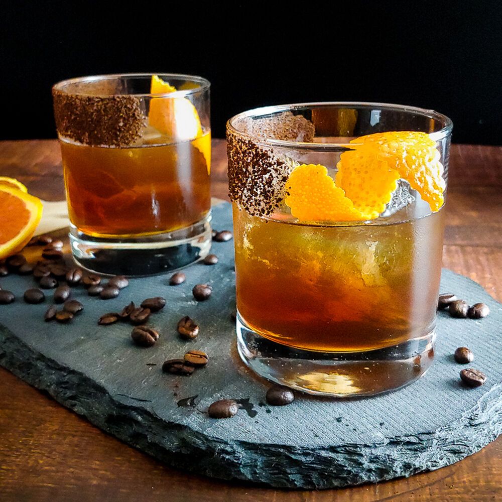 Nicaraguan Coffee-Spiced Old Fashioned