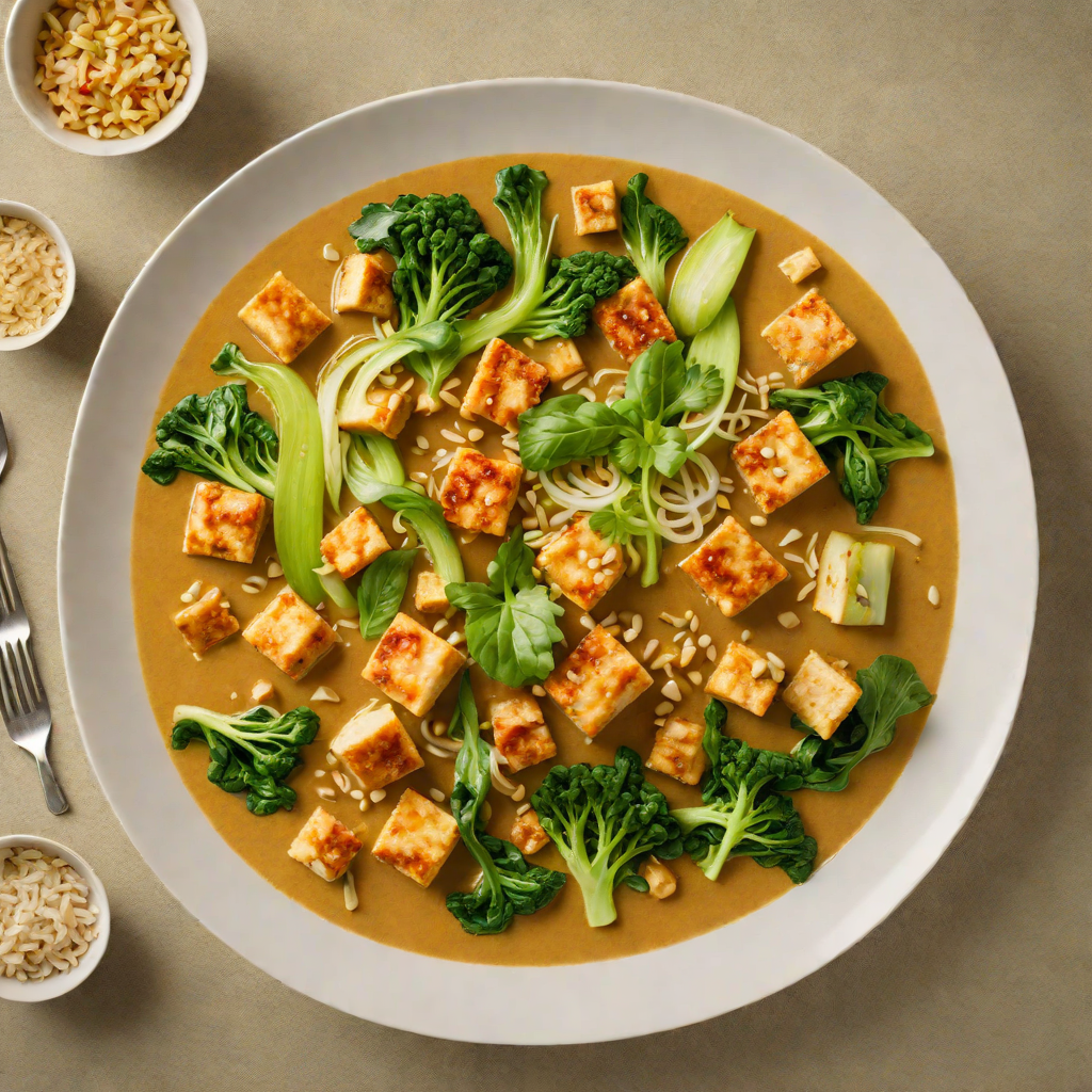Coconut-Lemongrass Curry with Tofu and Baby Bok Choy