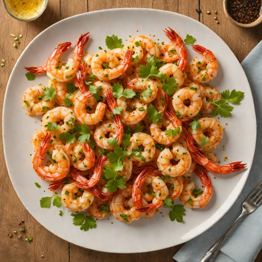 Sautéed Spanish Garlic Shrimp with Smoked Paprika