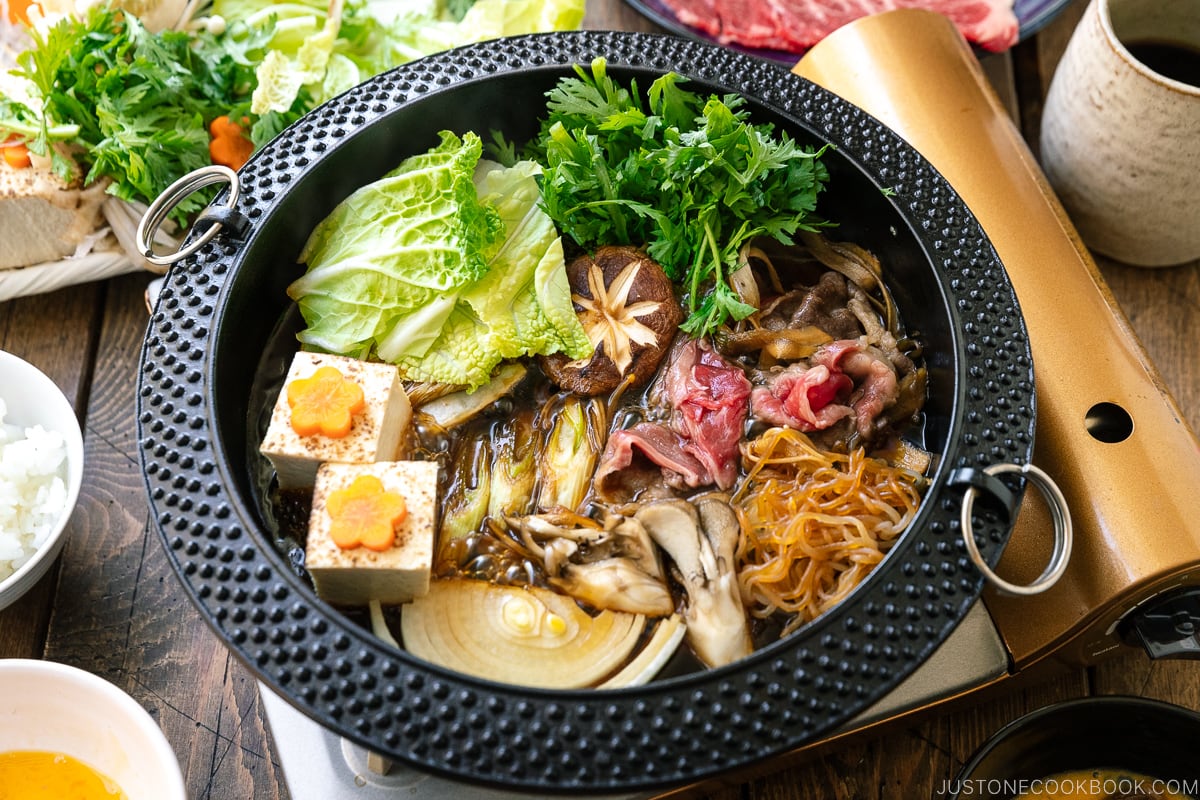 Authentic Tokyo-Style Sukiyaki