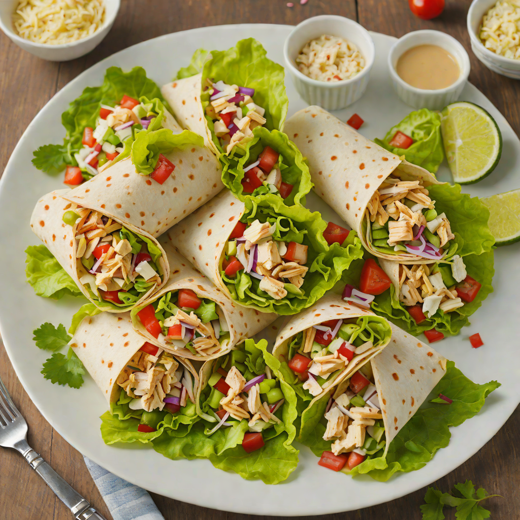 Lawn Games Picnic Chicken Salad Wraps