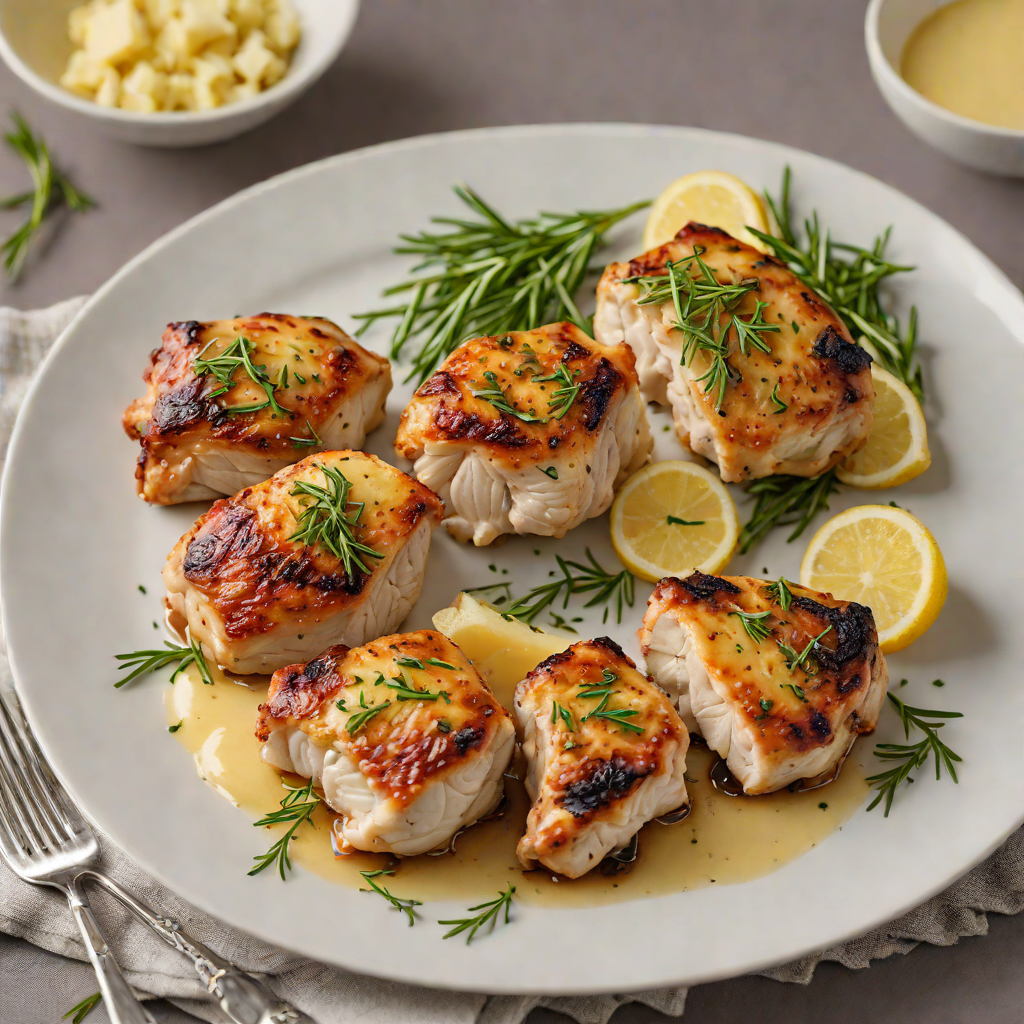 Pan-Seared Chicken Thighs with Garlic and Rosemary Imbibed Butter