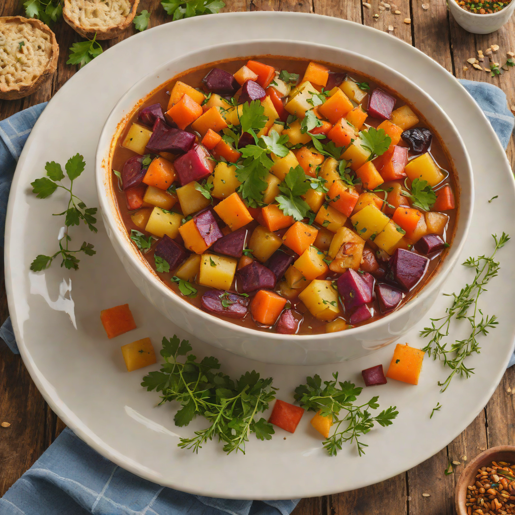 One-Pot Root Vegetable Stew with Smoked Paprika