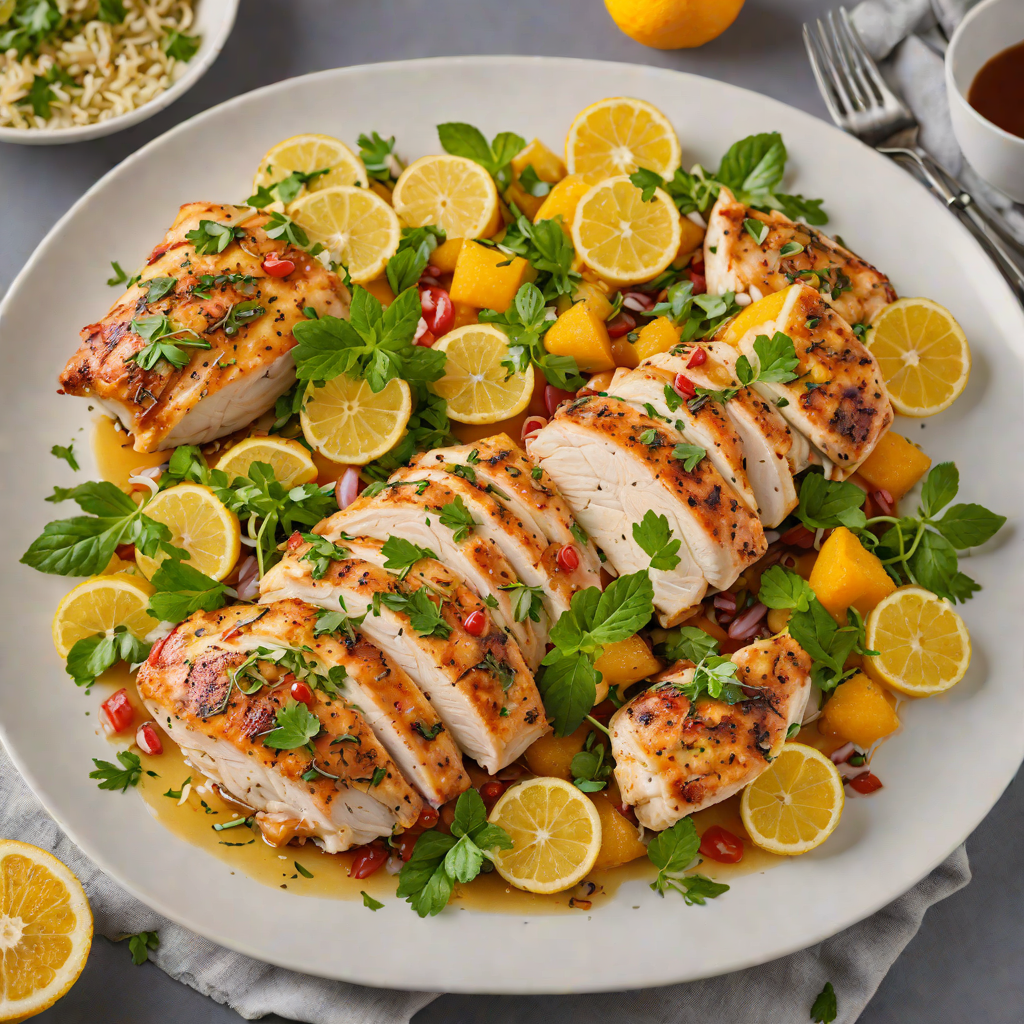 Interactive Web-Inspired Citrus Herb Chicken Skillet