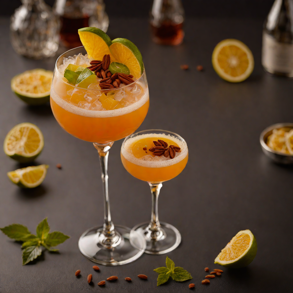 Spiced Haitian Sunset Sour