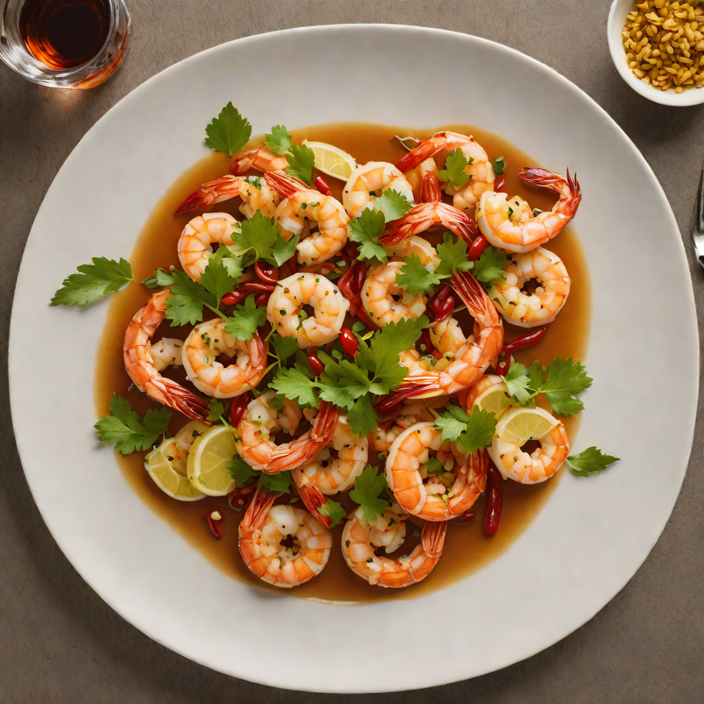 Agricole Rum Shrimp with Garlic and Chili