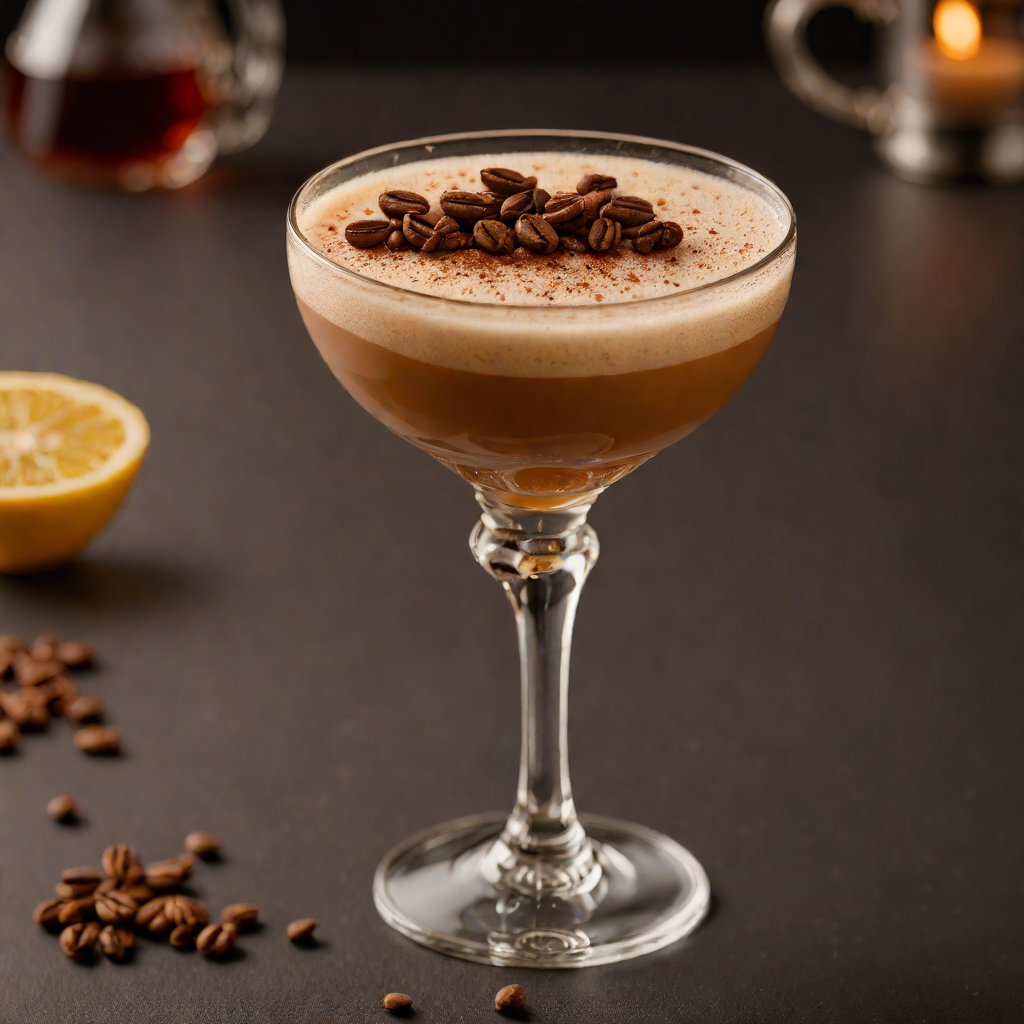 Nicaraguan Coffee-Spiced Dark Rum Flip