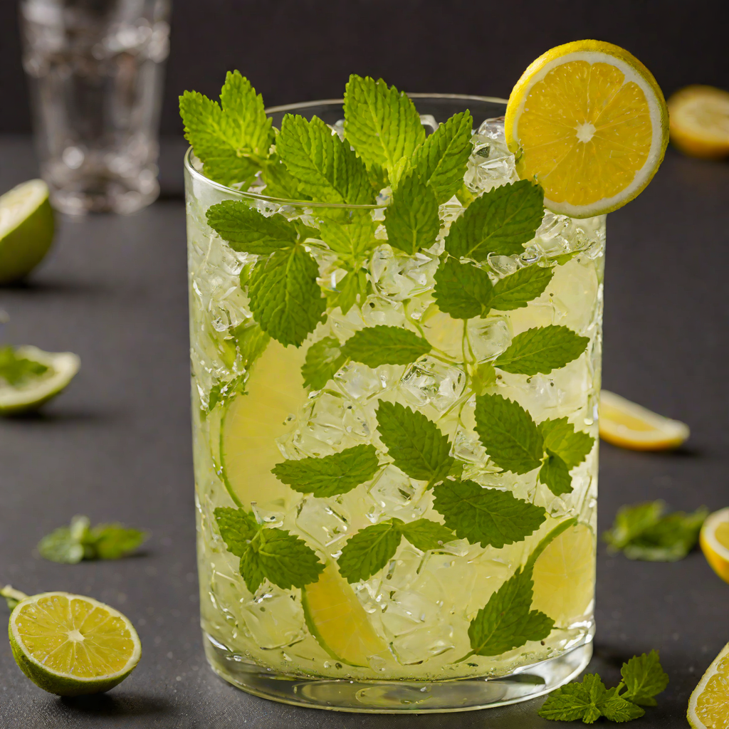 Citrus-Mint Mojito with Tropical Twist