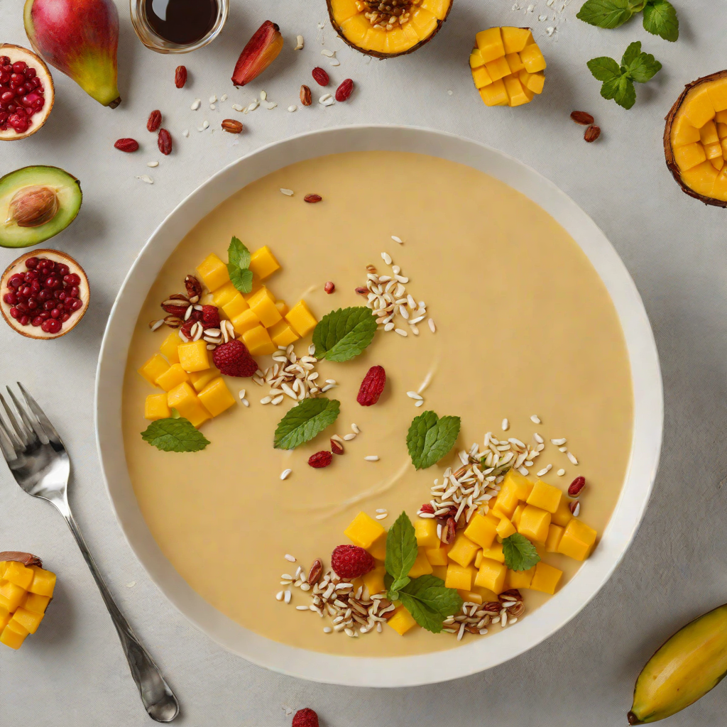 Imbibed Mango Lassi Smoothie Bowl