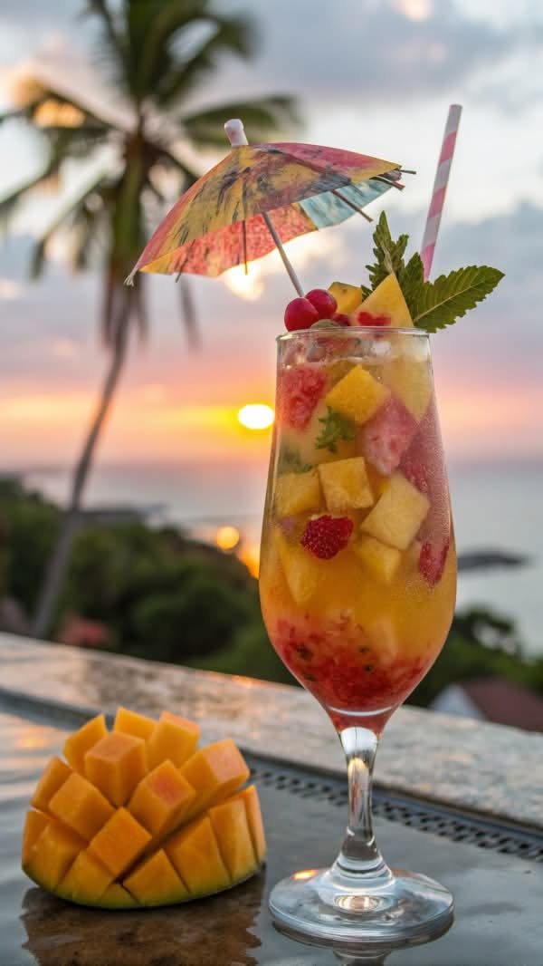 Tropical Haitian Citrus Fizz