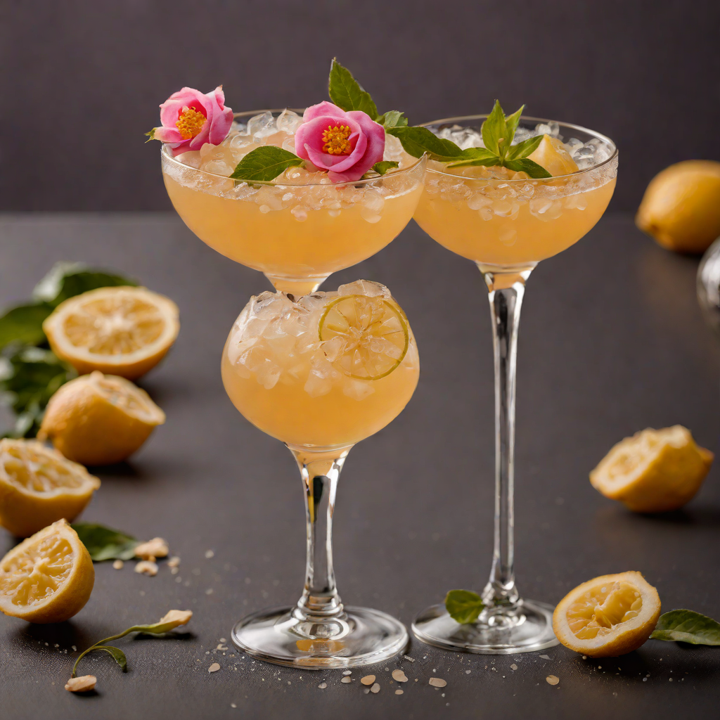 Camellia Point Honey Ginger Fizz