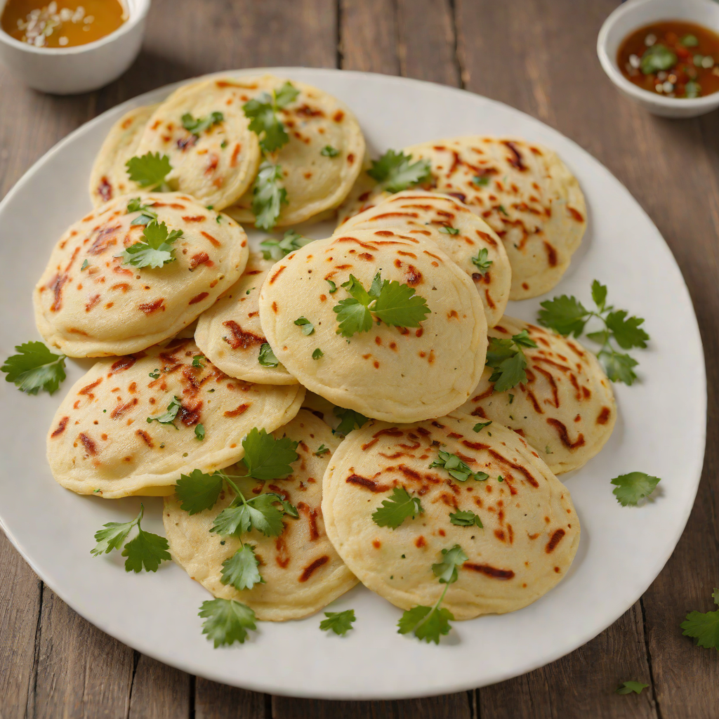 Pan-Fried Pupusas with Revueltas Filling and Tangy Curtido