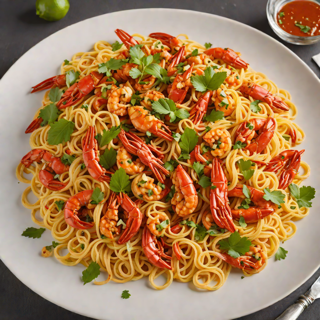 Cajun-Spiced Crawfish Fettuccine with Creamy Tomato Sauce