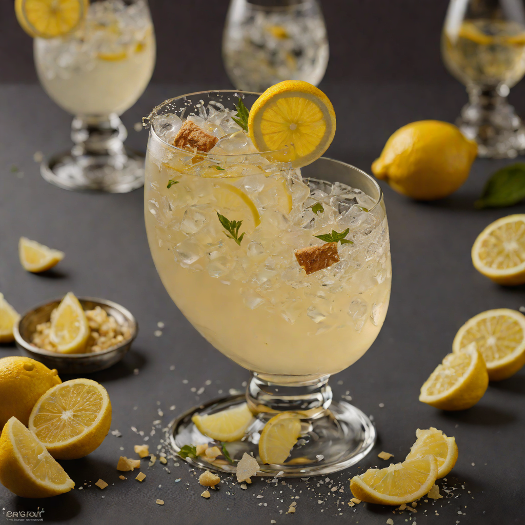 Ginger-Lemon Vodka Fizz