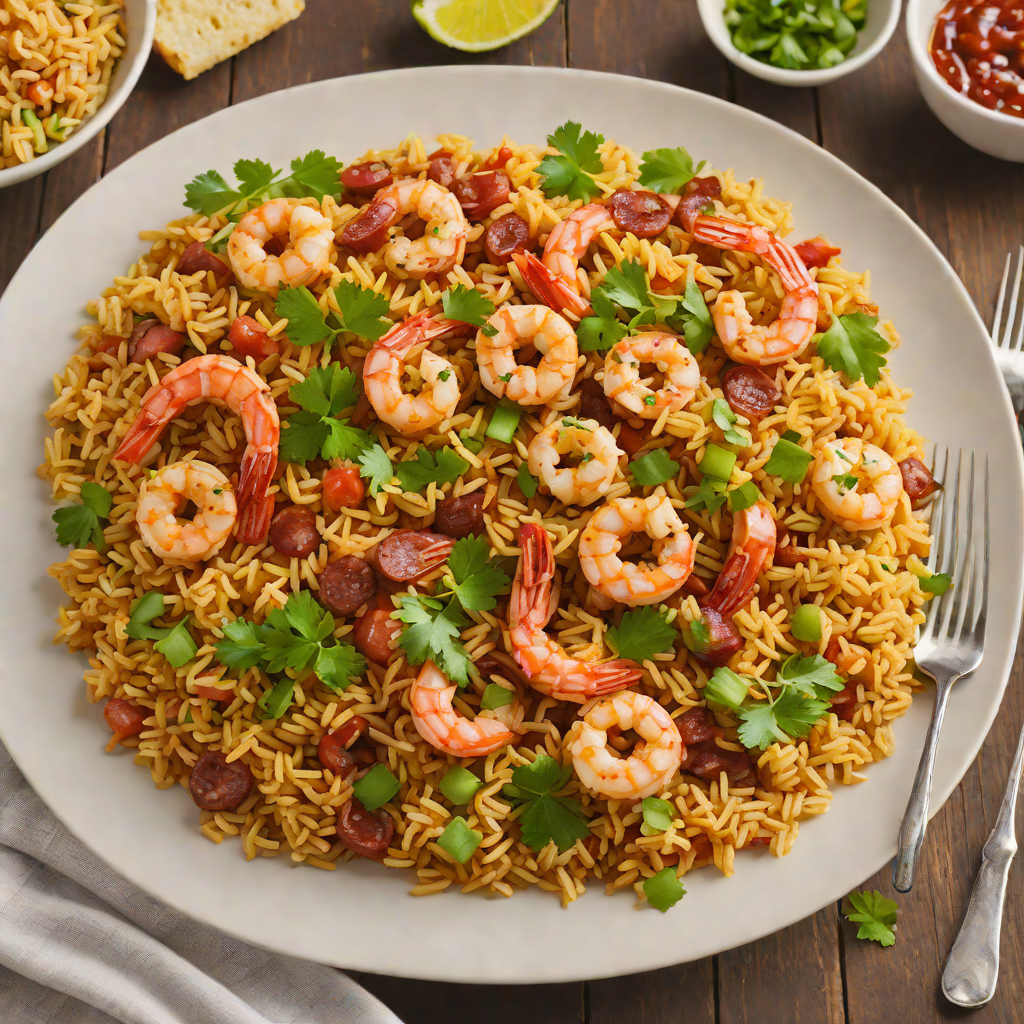 Bayou-Inspired Shrimp and Andouille Sausage Jambalaya