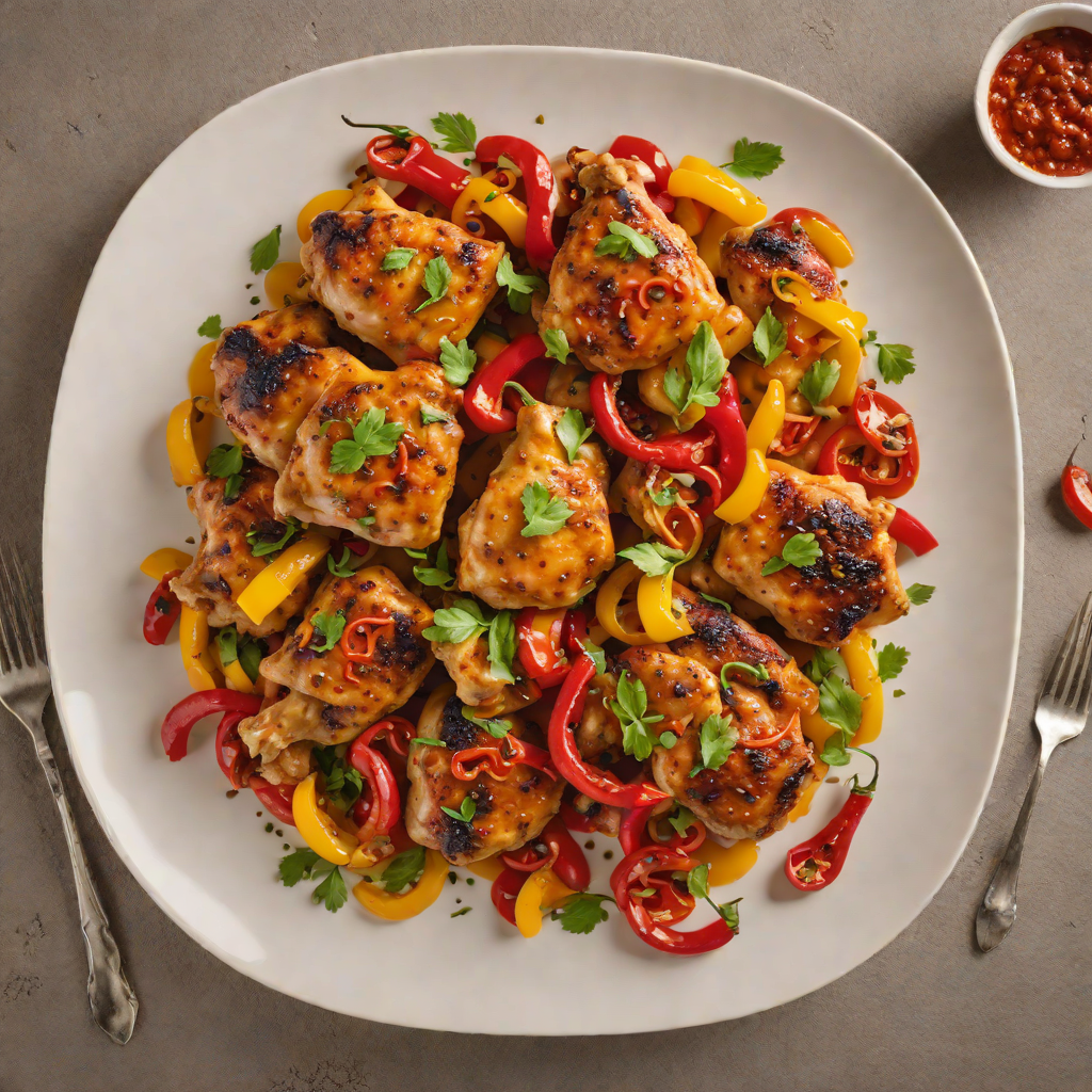 Sautéed Chicken Thighs with Smoky Paprika and Sweet Peppers