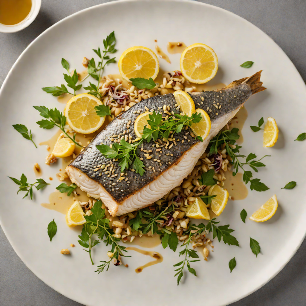 Slow-Cooked Barramundi with Lemon Myrtle and Garlic