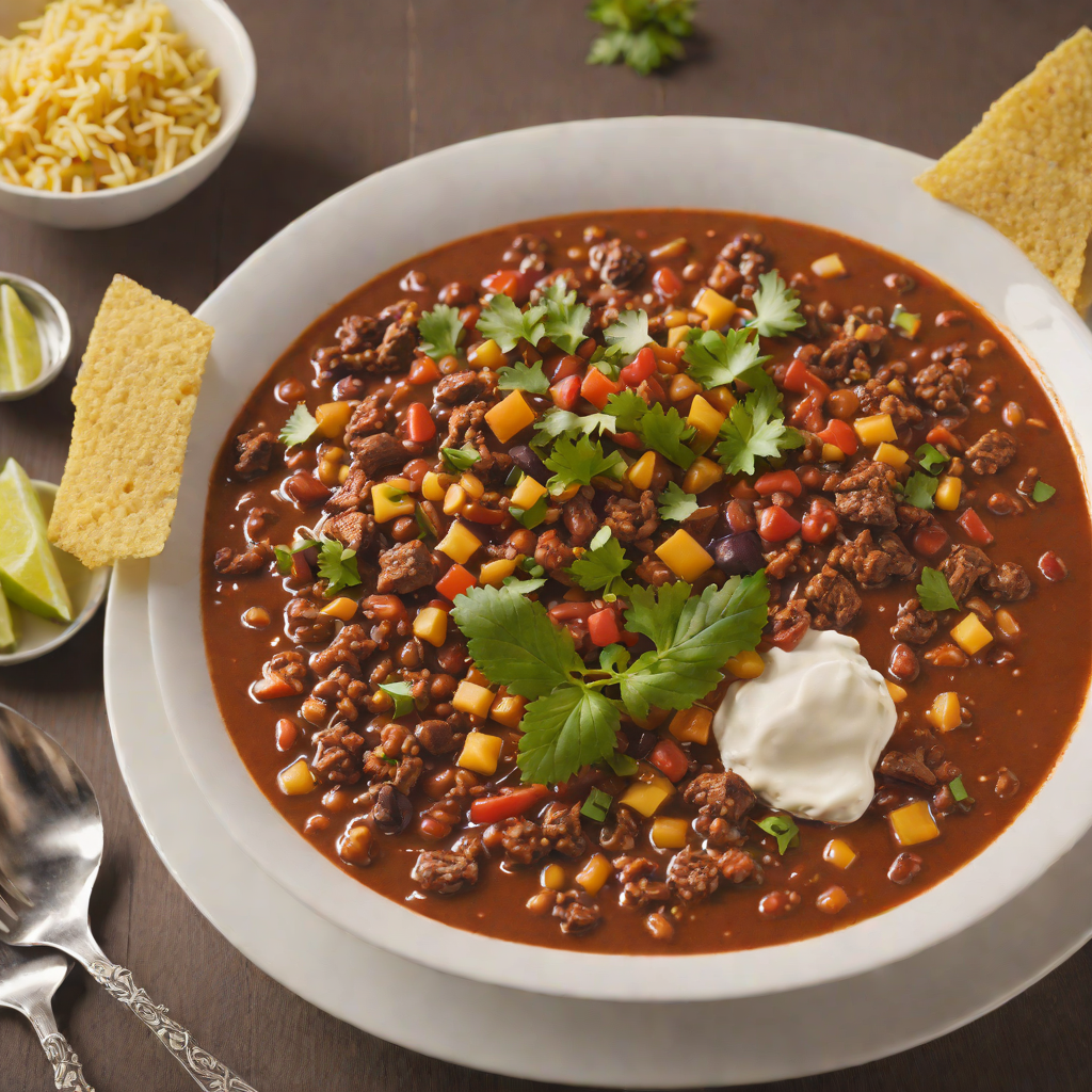 Poker Night Beef Chili with Smoky Chipotle and Beans