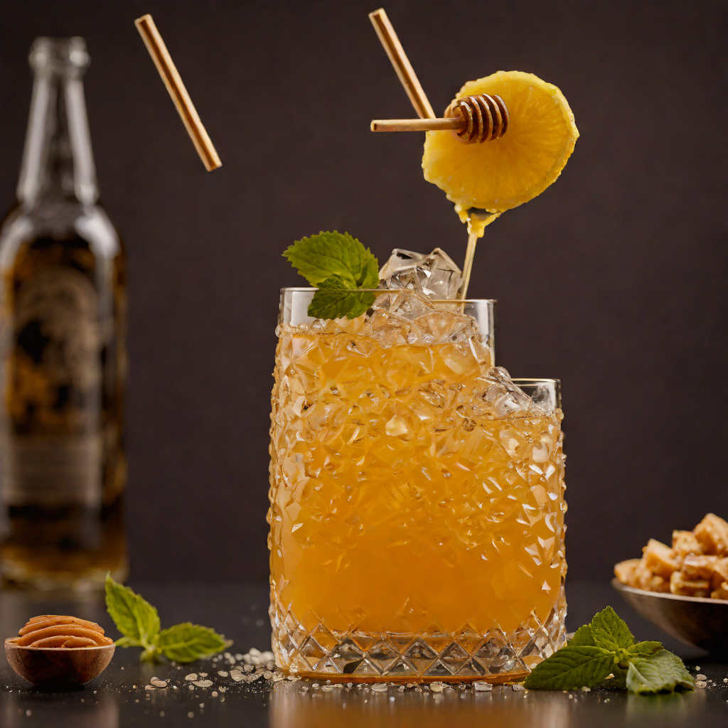 Tropical Honey Rum Swizzle