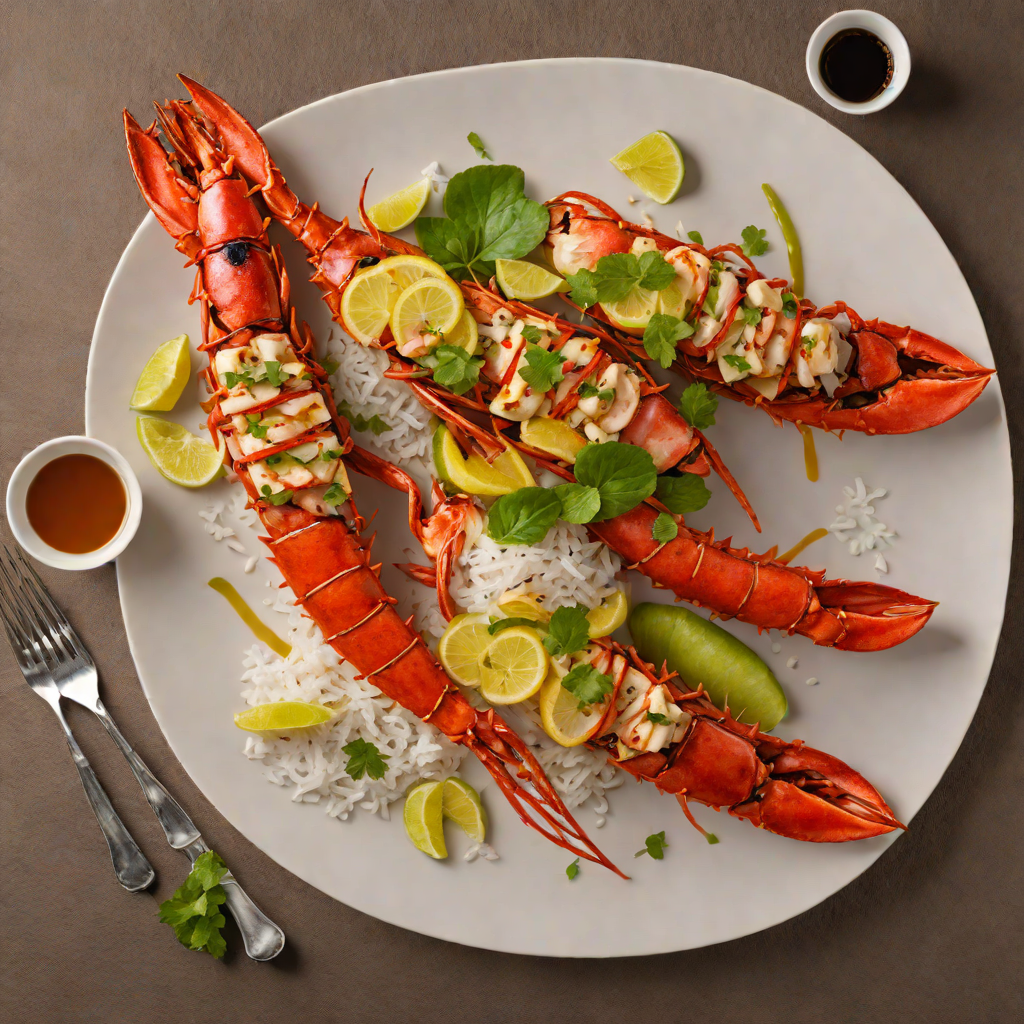 Grilled Lobster and Snow Tuna Teppanyaki