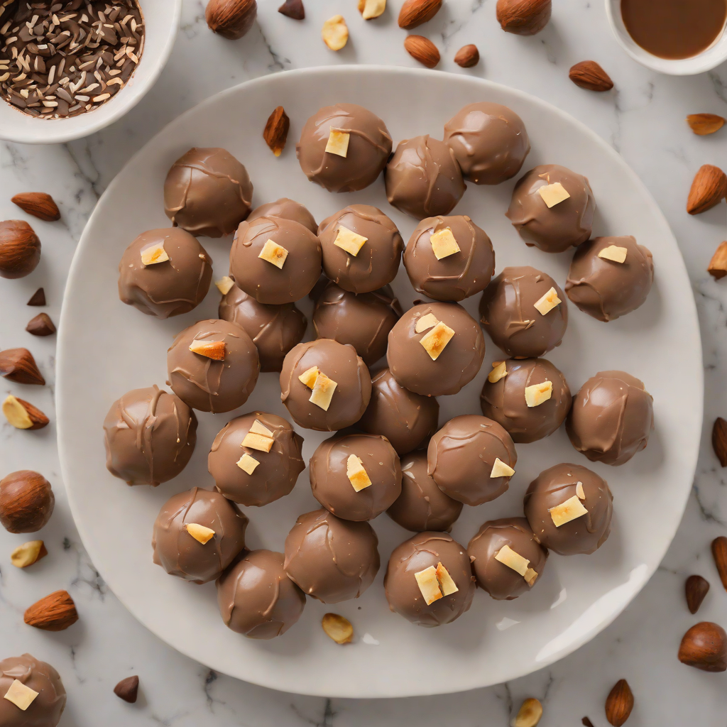 No-Bake Keto Chocolate Macadamia Nut Fat Bombs
