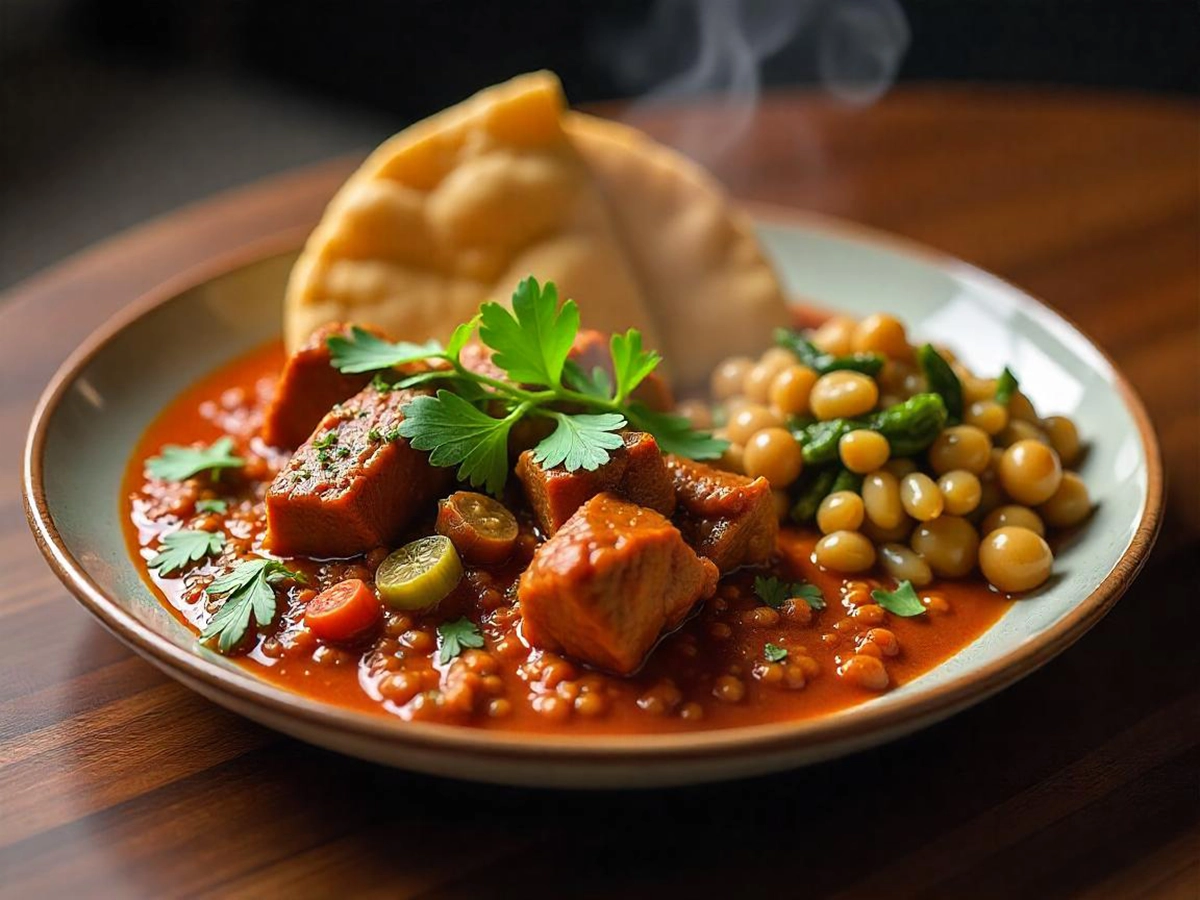 Spiced Beef Zigni Wat with Berbere and Onions