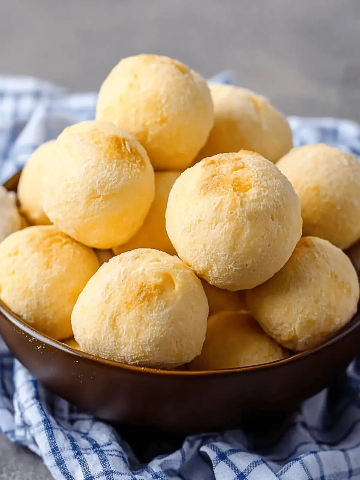 Baked Pão de Queijo Cheese Bread Bites