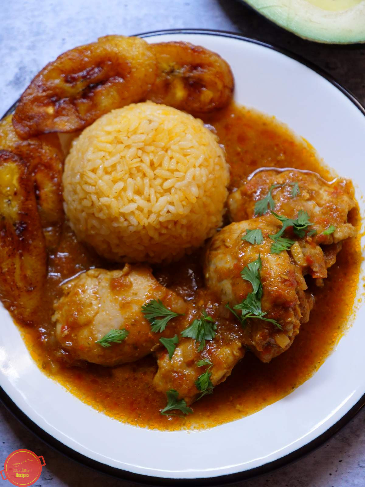 Seco de Pollo Chicken Stew with Citrus and Cilantro