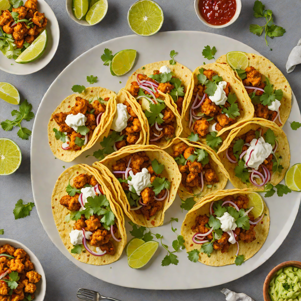 Quick Tandoori-Spiced Cauliflower Tacos