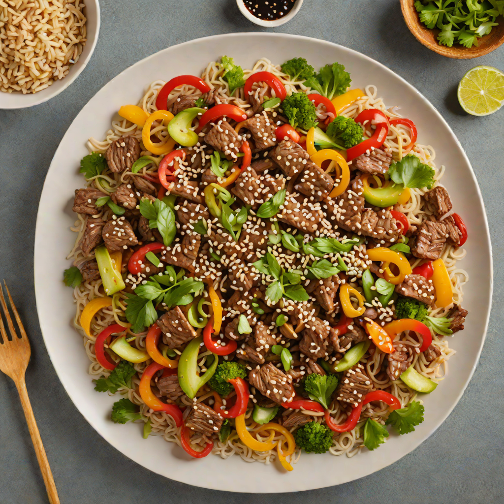 Popular Asian-Inspired Quick Sesame Beef Stir Fry