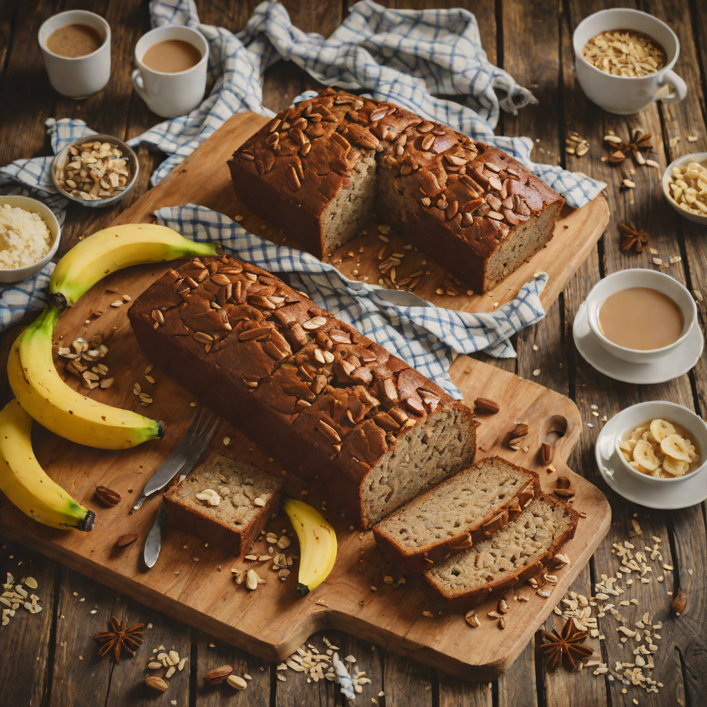 Spiced Rum-Infused Banana Bread
