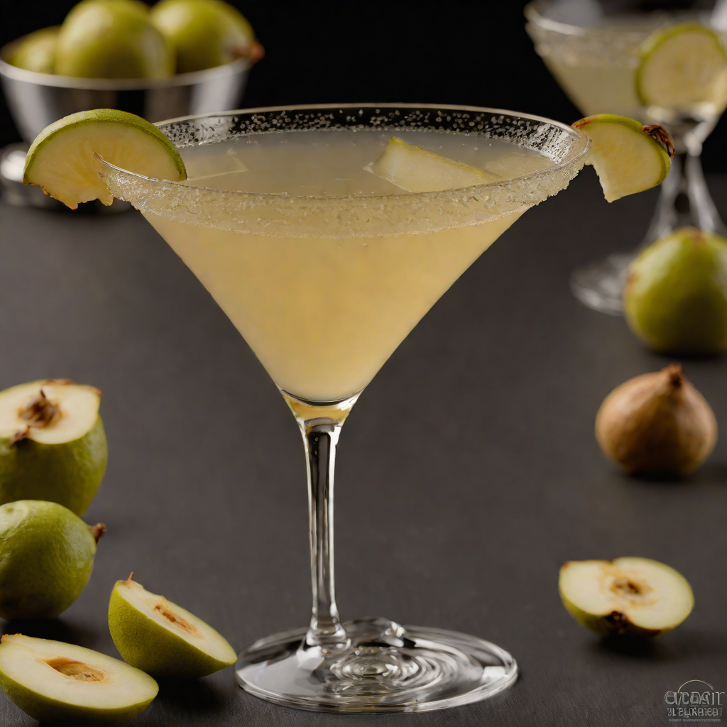 Velvet Ginger Pear Martini