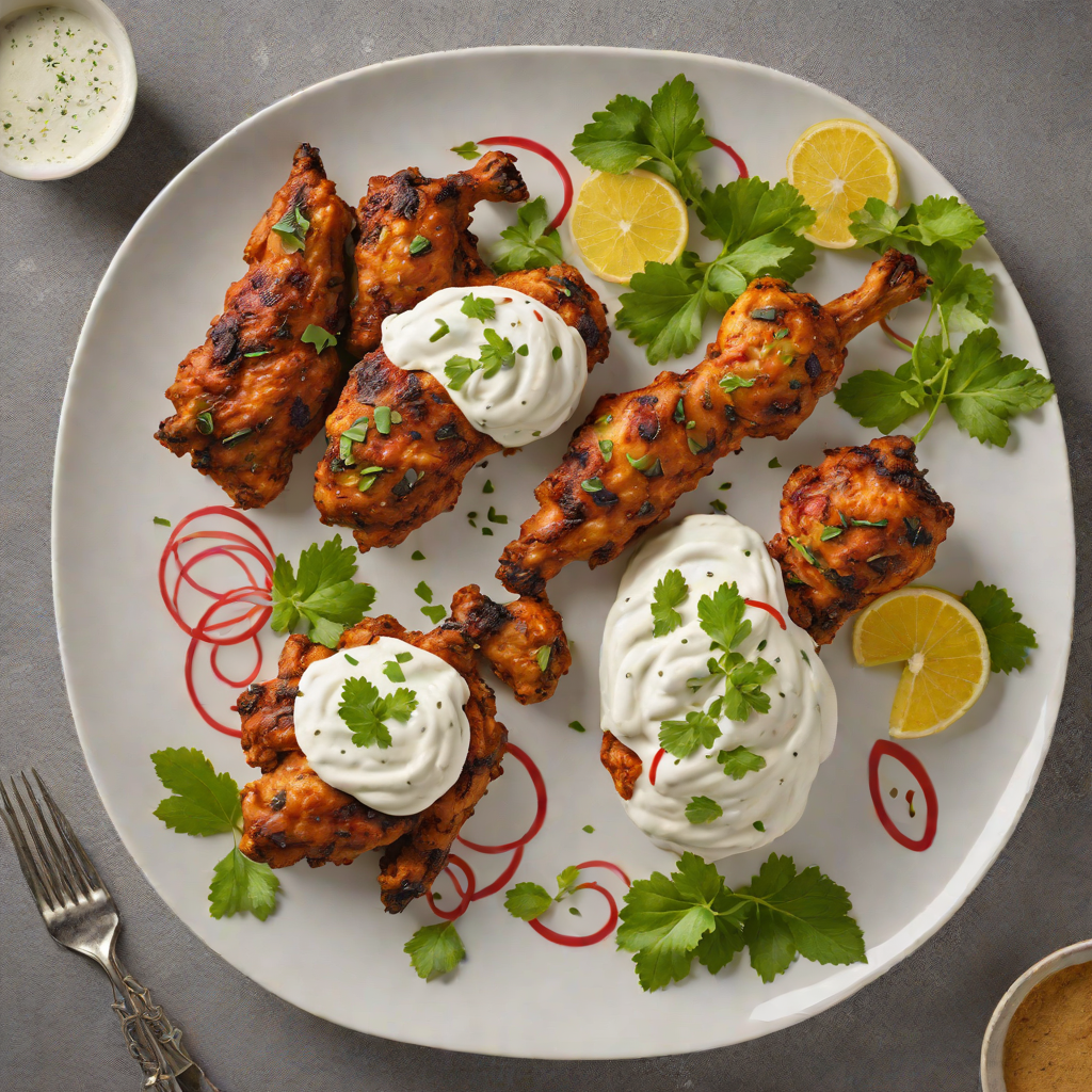 Tandoori-Spiced Chicken with Cooling Yogurt Raita