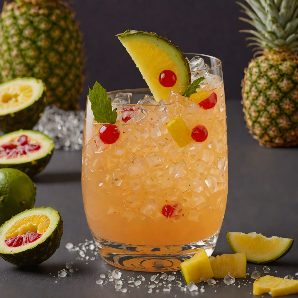 Fizzy Tropical Passion Punch