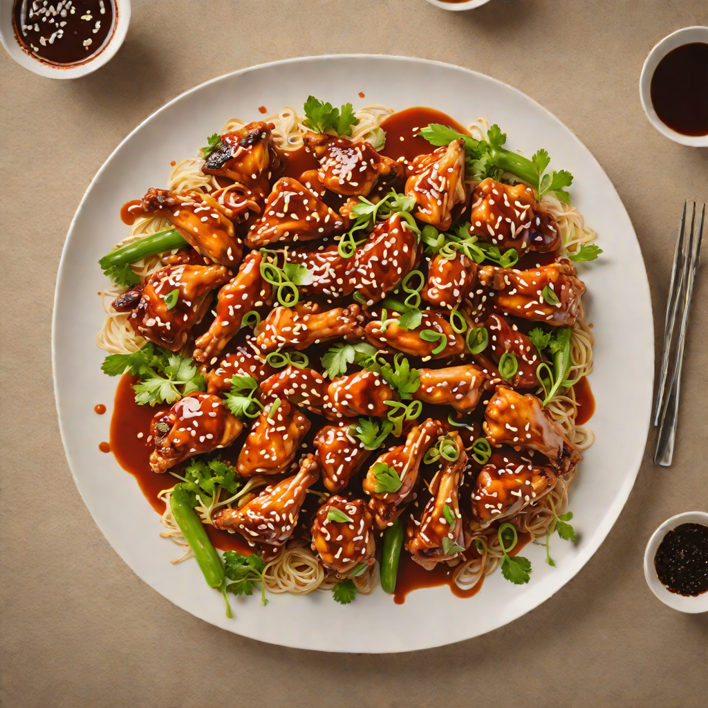 Spicy Korean Trot-Inspired Stir-Fried Chicken with Gochujang Glaze