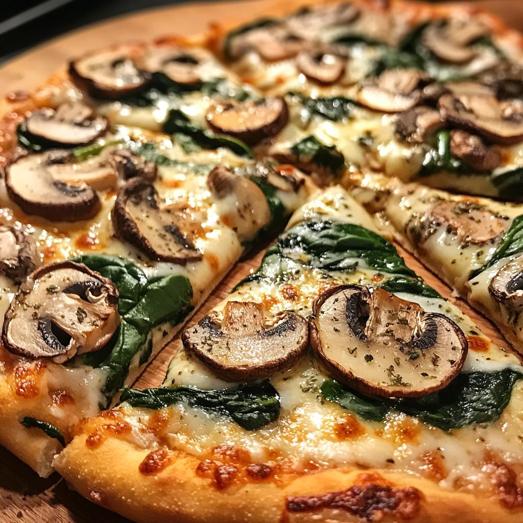 Mushroom & Spinach 'Pizza' Pasta