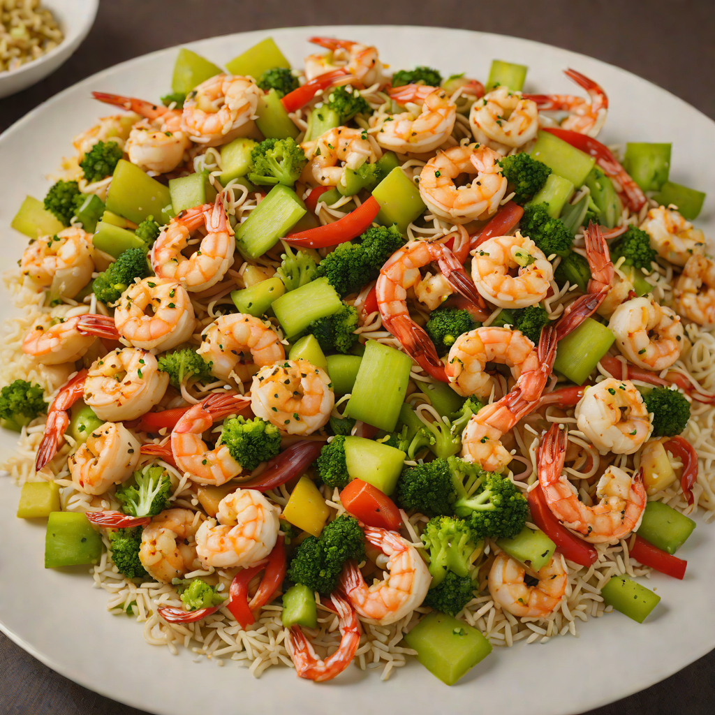 Shrimp and Chicken Hibachi Stir Fry