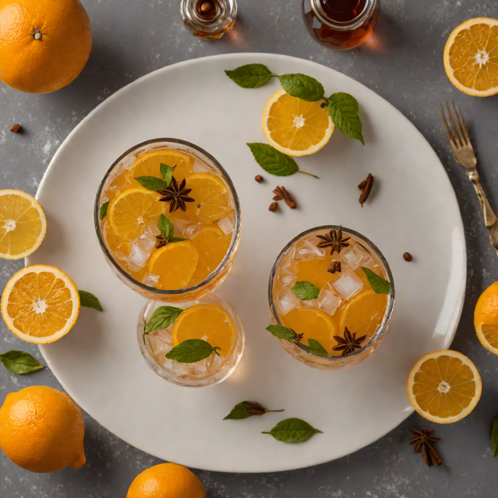 Dark Rum Spiced Citrus Punch