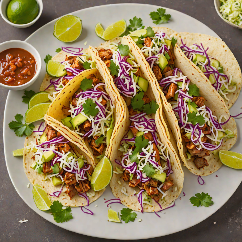 Chipotle-Lime Grilled Pork Tacos with Cabbage Slaw