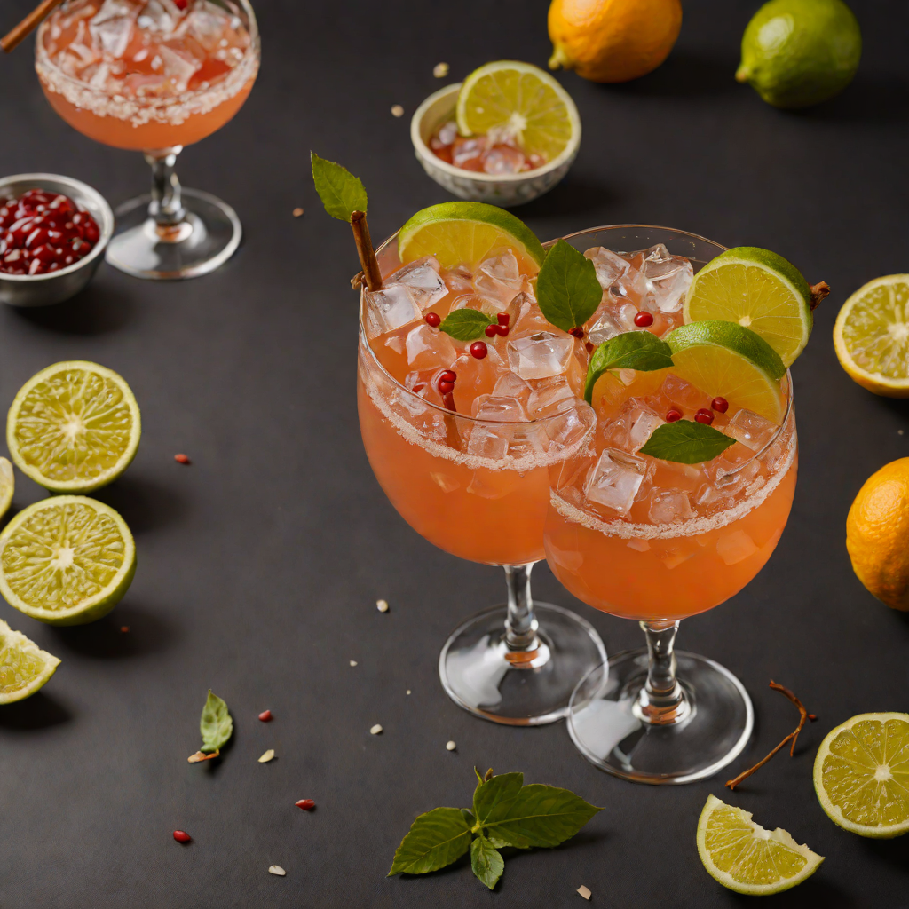 Spiced Guava Rum Runner with Citrus and Bitters