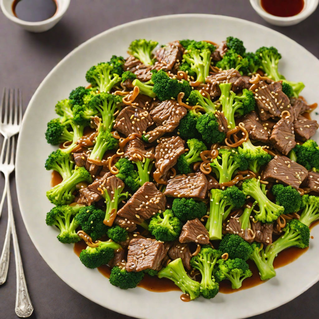 Stir-Fried Beef and Broccoli with Oyster Sauce and Garlic